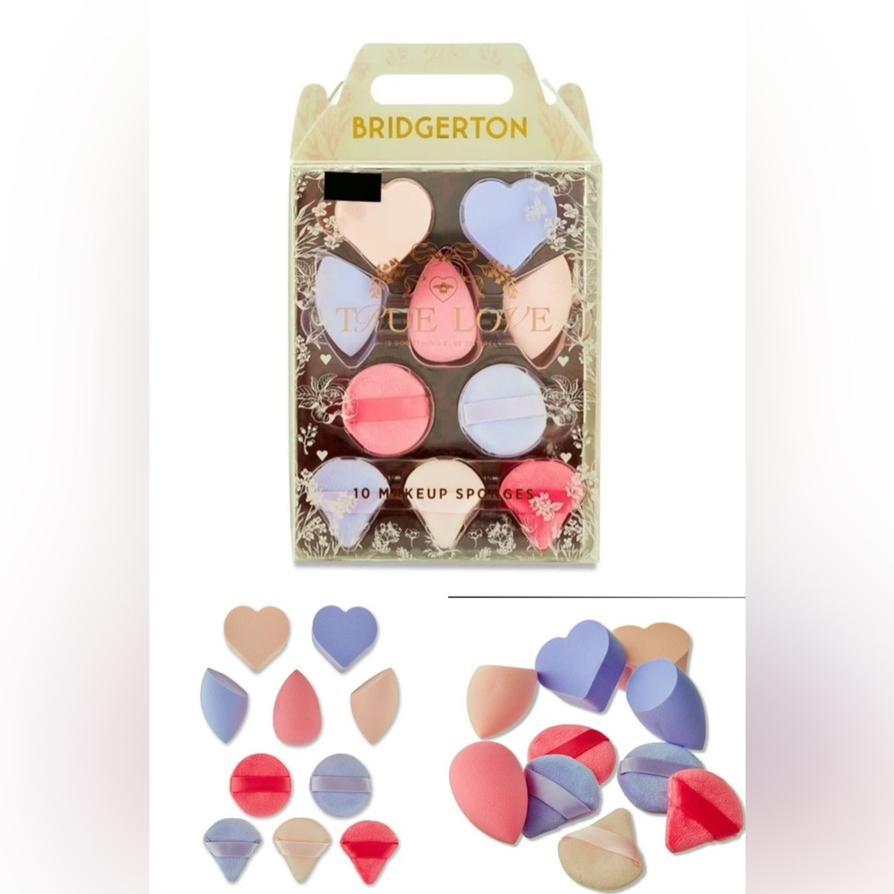 🫖Bridgerton Bundle Giftset Teapot Tea For One Set pillow sponge curls 🎀 - Picture 6 of 8